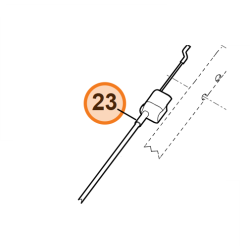 Cable de traction pour Viking MB 655.1 RS
