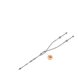 Cable traction Viking MB 750.1, MB 750.2, MB 755.1, MB 755.2