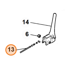 Cable d'embrayage tondeuse Viking MB 6 RC