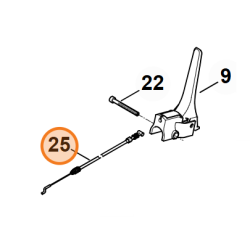 Cable de traction pour tondeuse Viking MB 6 RH