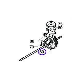 Boitier traction Mac Allister MAC 6 T-AL, MAC 6 TDE-AL, MAC 6 TDER-AL