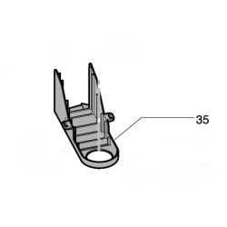 Carter protection courroie Mc Culloch M5551 SDV, M6051 SDV et Partner P5551, P6051