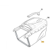 Sac inferieur pour tondeuse GGP NTL 484 TR et NTL 534 TR