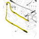 Cable embrayage de lame pour autoportée Bernard Loisirs BL 10567