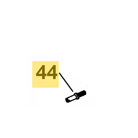 Goujon de guide pour tronçonneuse MTD GCS 25/30 T