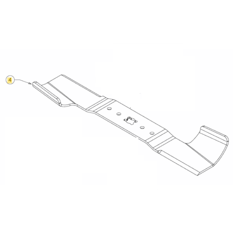 Lame tondeuse MTD Smart 42 PO, Smart 42 SPO