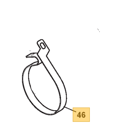 Sangle de frein de chaine tronçonneuse Stiga SPR 270