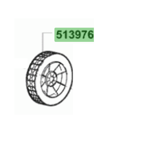 Roue pour tondeuse Alko Hitline et Migros EH 32