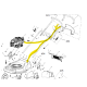 Cable de traction et  frein moteur tondeuse  PPLMP144SP46ES-2