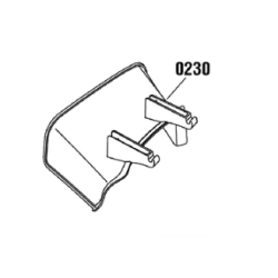 Deflecteur ejection laterale tondeuse Murray
