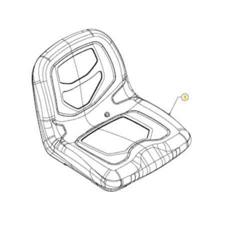 Siège autoportée  MTD 
