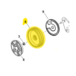 Roue arrière tondeuse Murray - EQ500X / EQ700X