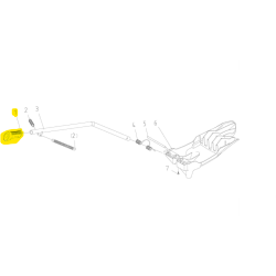 Poignée de tube kit mulching 86/92/102 cm Colombia