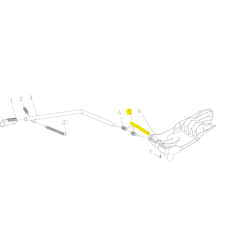 Axe pour kit mulching 86/92/102 cm Colombia