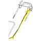 Cable frein et traction pour tondeuse Yard FORCE GM H51