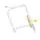 Cable de tration tondeuse Mac Allister MLMP... M&S - 2106800724A