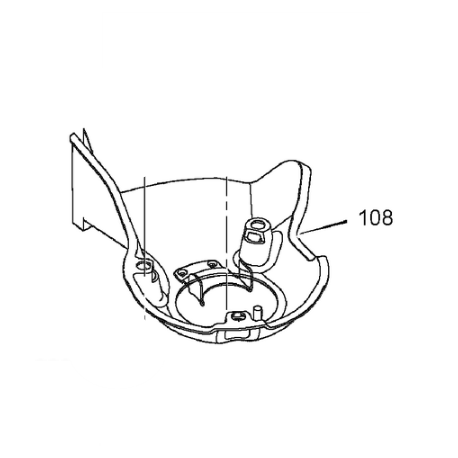 Carter de protection de courroie pour tondeuse Murray MXMH625
