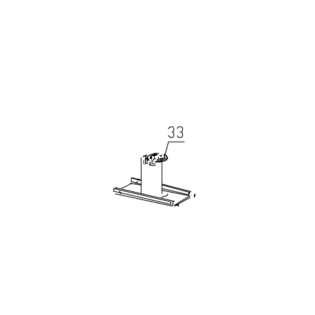 Support de lame tondeuse Perfomance Power PPLMP166SP51 (ES)