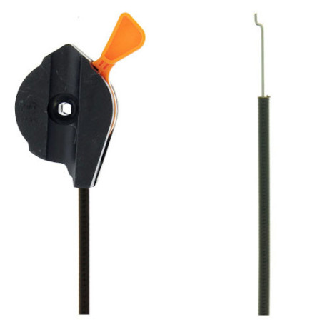 Manette et cable accelarateur tondeuse Lawnmaster