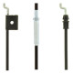 Cable frein à moteur tondeuse à gazon Sworn TO 500EB 48 AC RC 4 IN 1