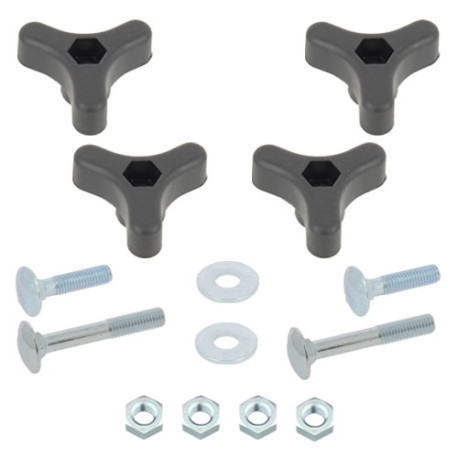 Kit visserie de guidon pour tondeuse GGP Italy