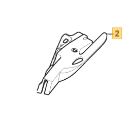 Couvercle supérieur tondeuse GGP 322055263/0