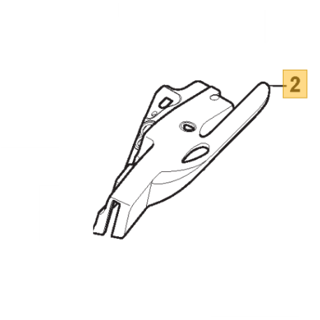 Couvercle supérieur tondeuse GGP 322055263/0