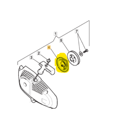 Ressort lanceur tronçonneuse GGP 123430594/0