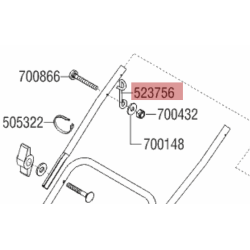 Guide corde lanceur tondeuse Alko 523756