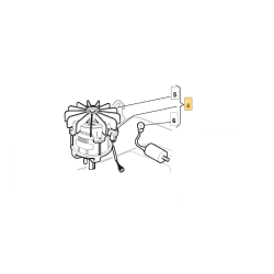 Moteur électrique pour tondeuse GGP 118563641/1