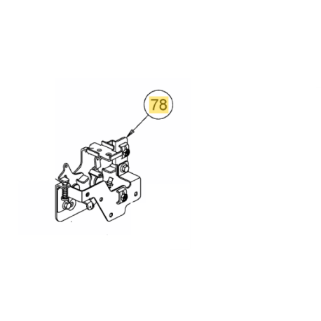 Support de commande moteur 4P90 MTD 751-15513