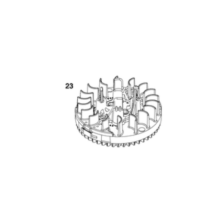 Volant moteur Briggs Stratton 597477  