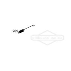 Ressort de régulateur 597378 – Pièce origine Briggs & Stratton