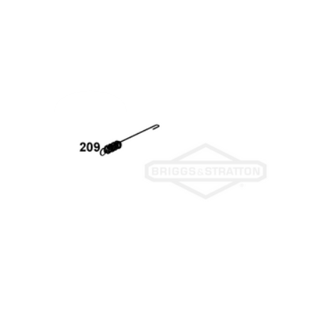 Ressort de régulateur 597378 – Pièce origine Briggs & Stratton