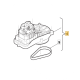 Moteur électrique 1600W 1185636962 – Pièce origine GGP/Stiga