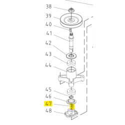 Clavette support de lame TS000099R tracteurs tondeuses - Pièce d'origine
