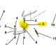Poulie tension Ariens 07313300 – Pièce origine tondeuse