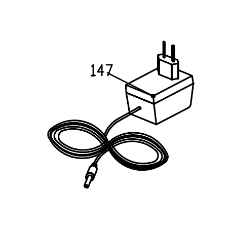 Chargeur batterie 2070100046A tondeuse Daye -  Pièce d\'origine