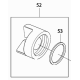 Bouchon réservoir d\'huile 205114204 tronçonneuse électrique Makita