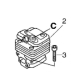 Kit cylindre-piston Echo P021014491 – Pièce origine