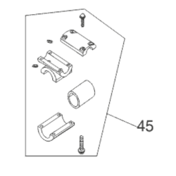 Support guidon 462520 débroussailleuse Alko - Pièce d'origine