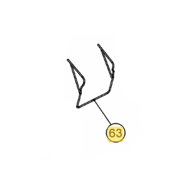 Armature 092.70.088 bac de ramassage tondeuse MTD - Pièce d'origine
