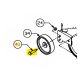 Vis épaulée MTD 738-0373 – Pièce origine pour roues de plateau