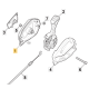Demi carter de variateur vitesse GGP 322722817/0 – Pièce origine tondeuse
