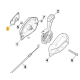 Cache 322820086/0 de commande variateur pour tondeuses GGP/Castelgarden/Stiga.