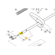 Arbre transmission 118801343/0 – Pièce origine GGP/Stiga
