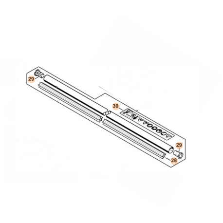 Tube Stihl 4149-710-7113 – Débroussailleuse