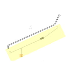 Ressort tringle carburateur Emak L66150448 – Moteur tondeuse