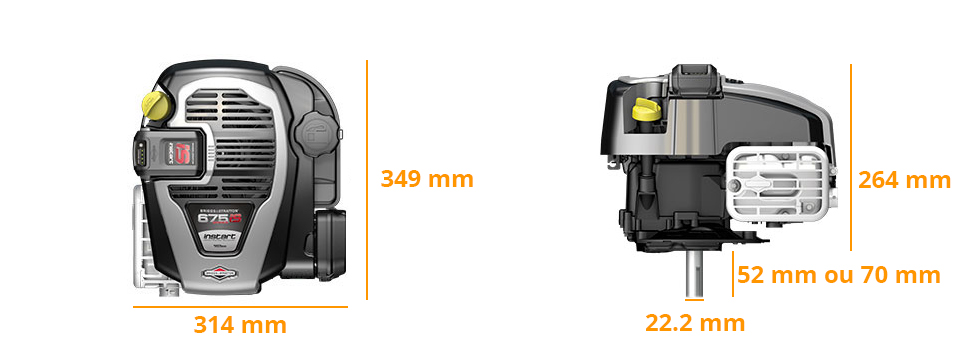 Remplacement moteur Briggs 675iS Instart