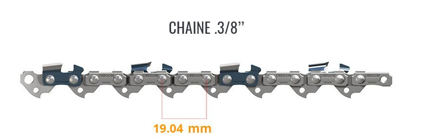 Guide Chaîne Tronçonneuse Carlton 3/8 058 - 45cm pas cher